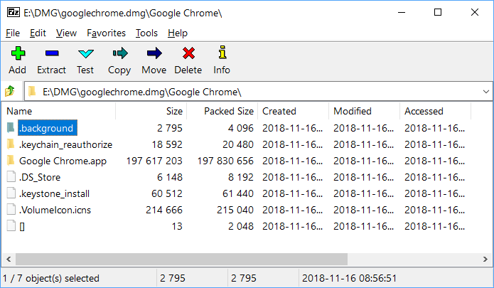 unpack dmg files